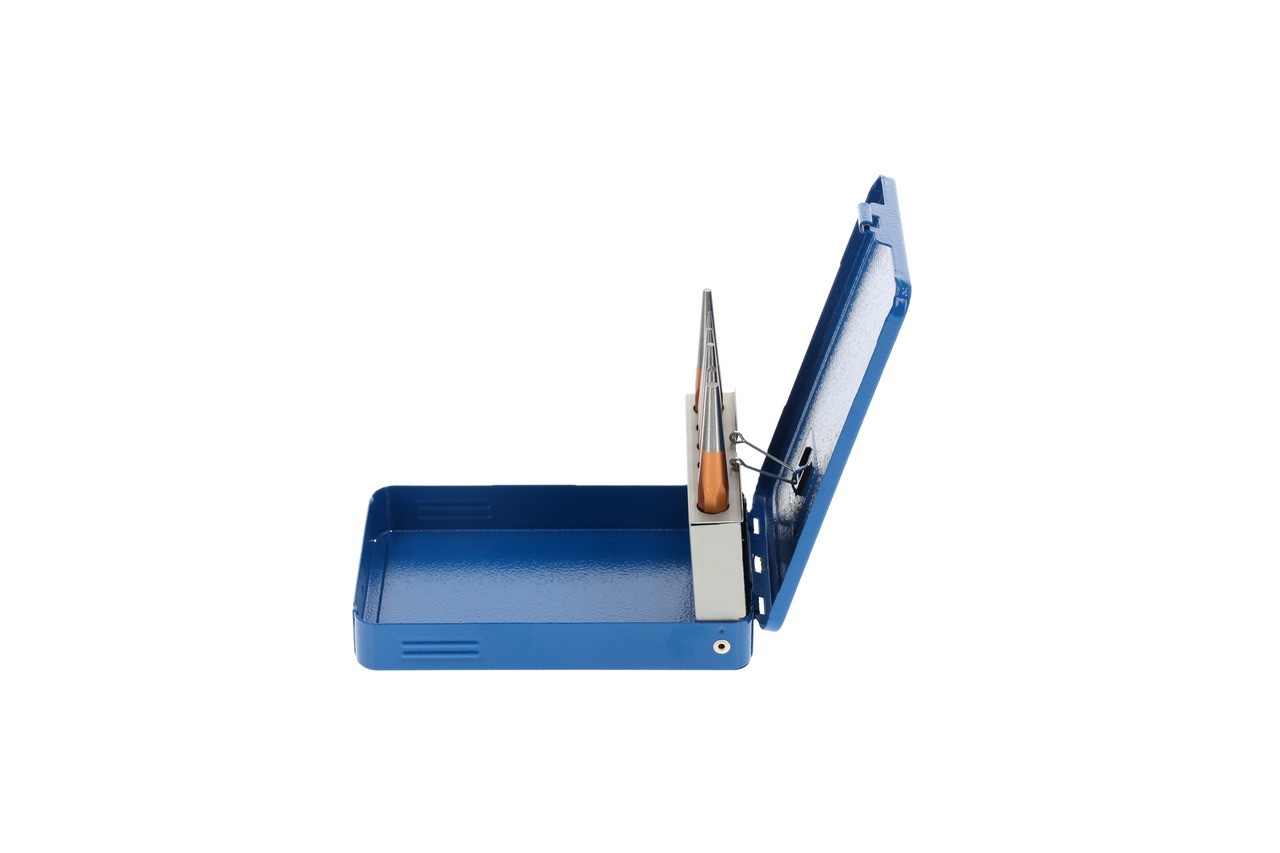 113 D Juego de martillos de paso 6 piezas en caja de metal