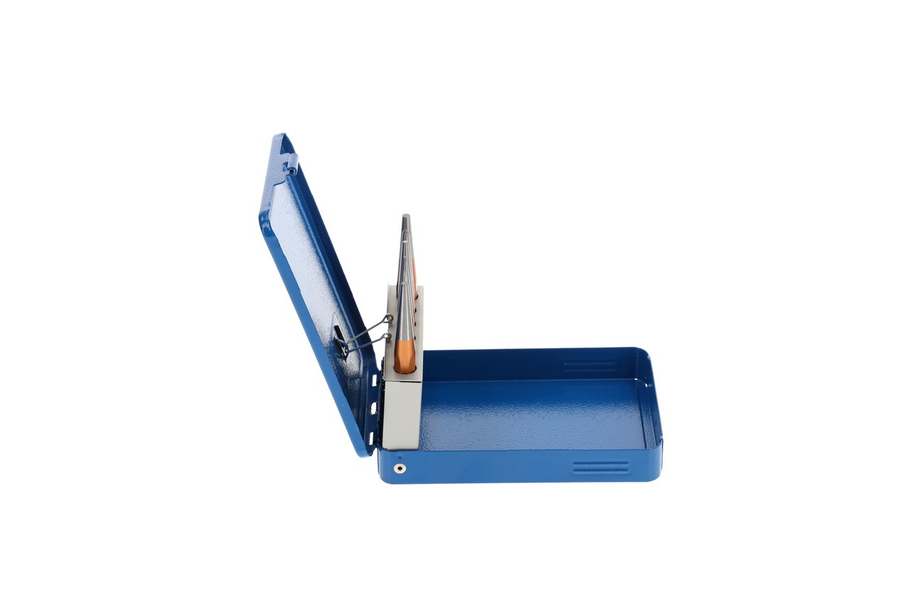 113 D Juego de martillos de paso 6 piezas en caja de metal