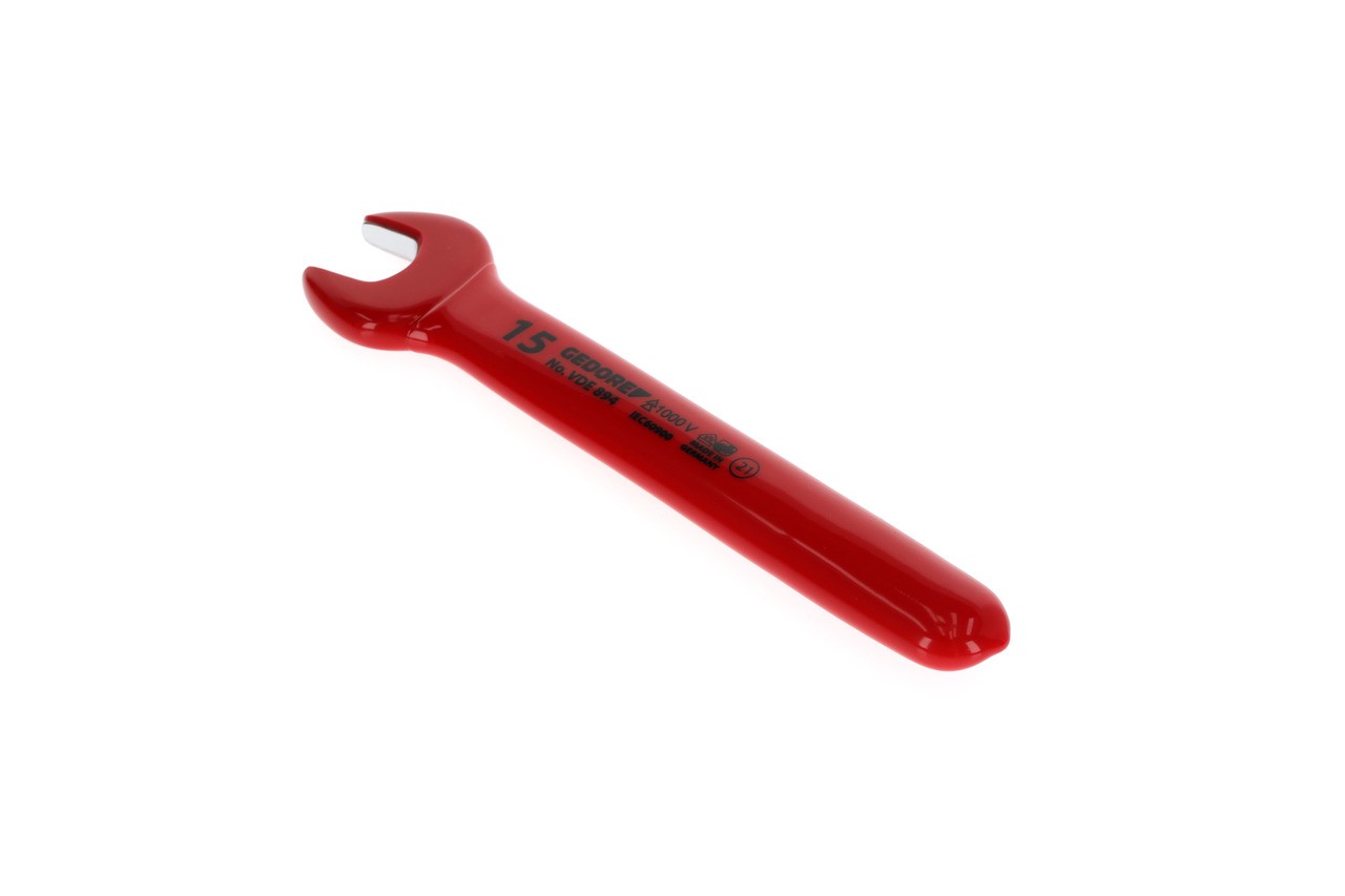 VDE 894 15 Llave de boca VDE 15 mm