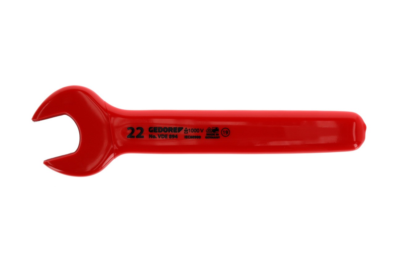 VDE 894 22 Llave de boca VDE 22 mm
