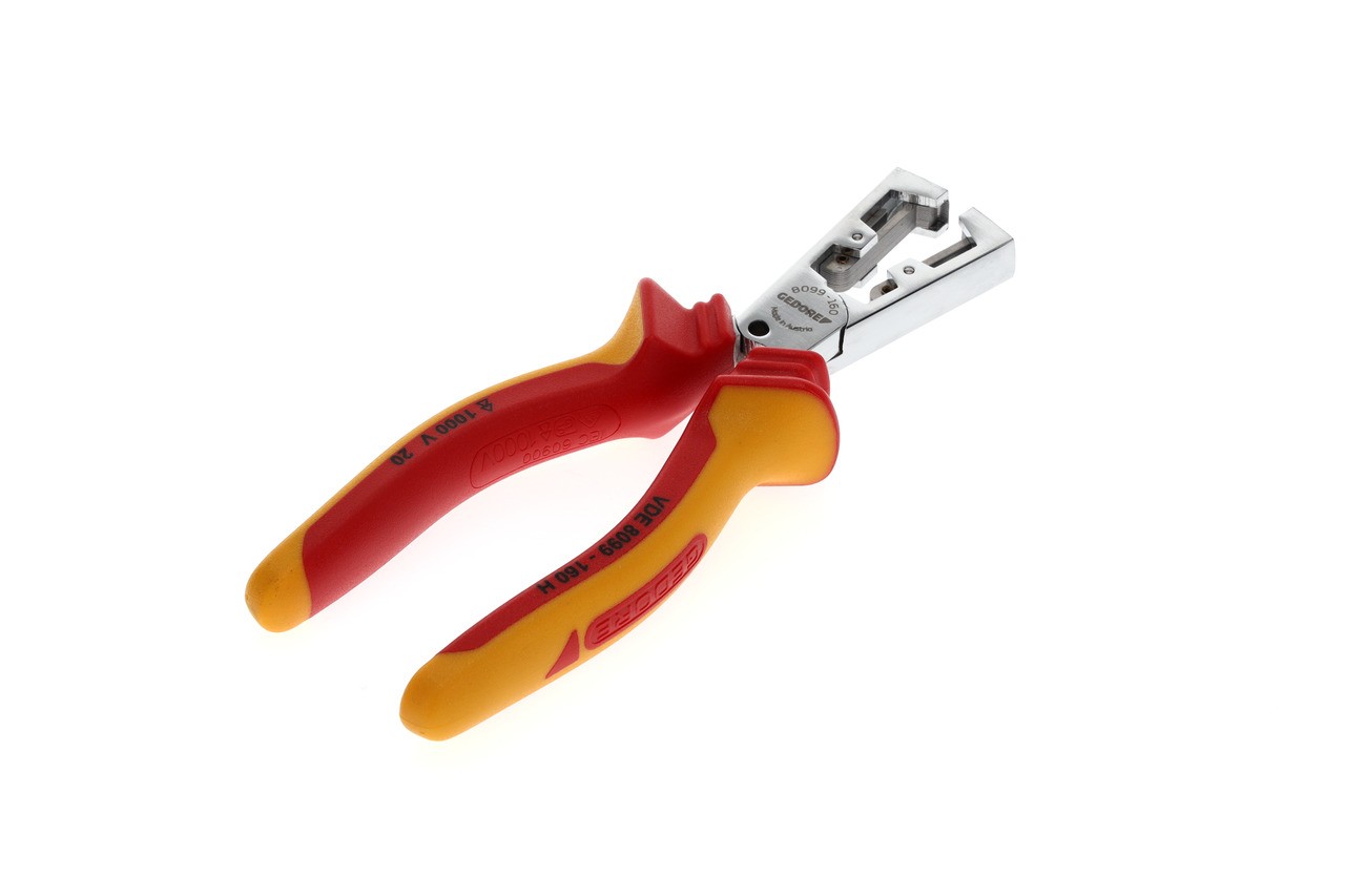 VDE 8099-160 H Alicate pelacables VDE STRIP-FIX con aislamiento de funda 160 mm