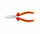 VDE 8132-160 H Alicate de punta redonda VDE con aislamiento de funda 160 mm