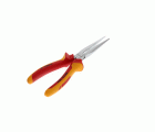 VDE 8132-200 H Alicate de punta redonda VDE con aislamiento de funda 200 mm