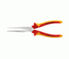 VDE 8132-200 H Alicate de punta redonda VDE con aislamiento de funda 200 mm