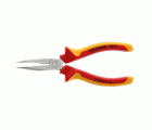 VDE 8132 AB-160 H Alicate de punta redonda VDE con aislamiento de funda 160 mm
