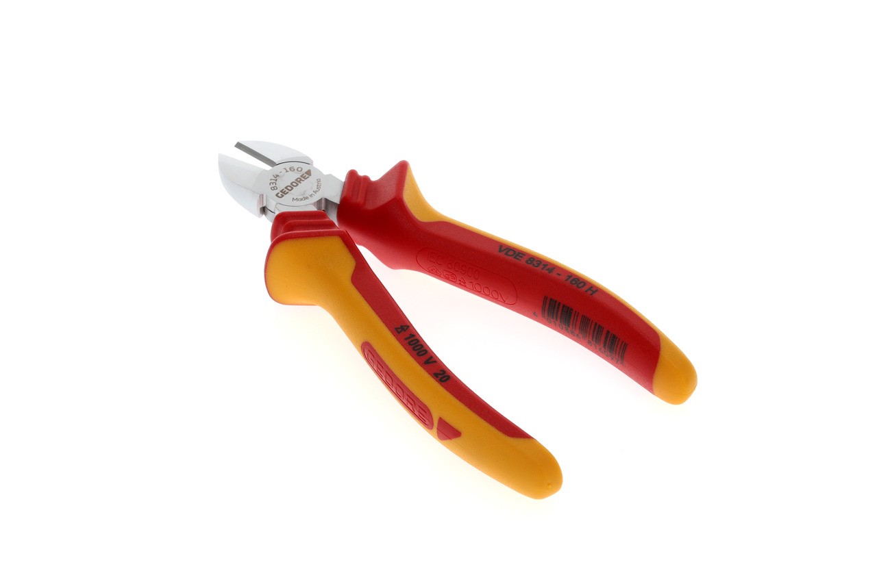 VDE 8314-160 H Cortador lateral VDE con aislamiento de funda 160 mm