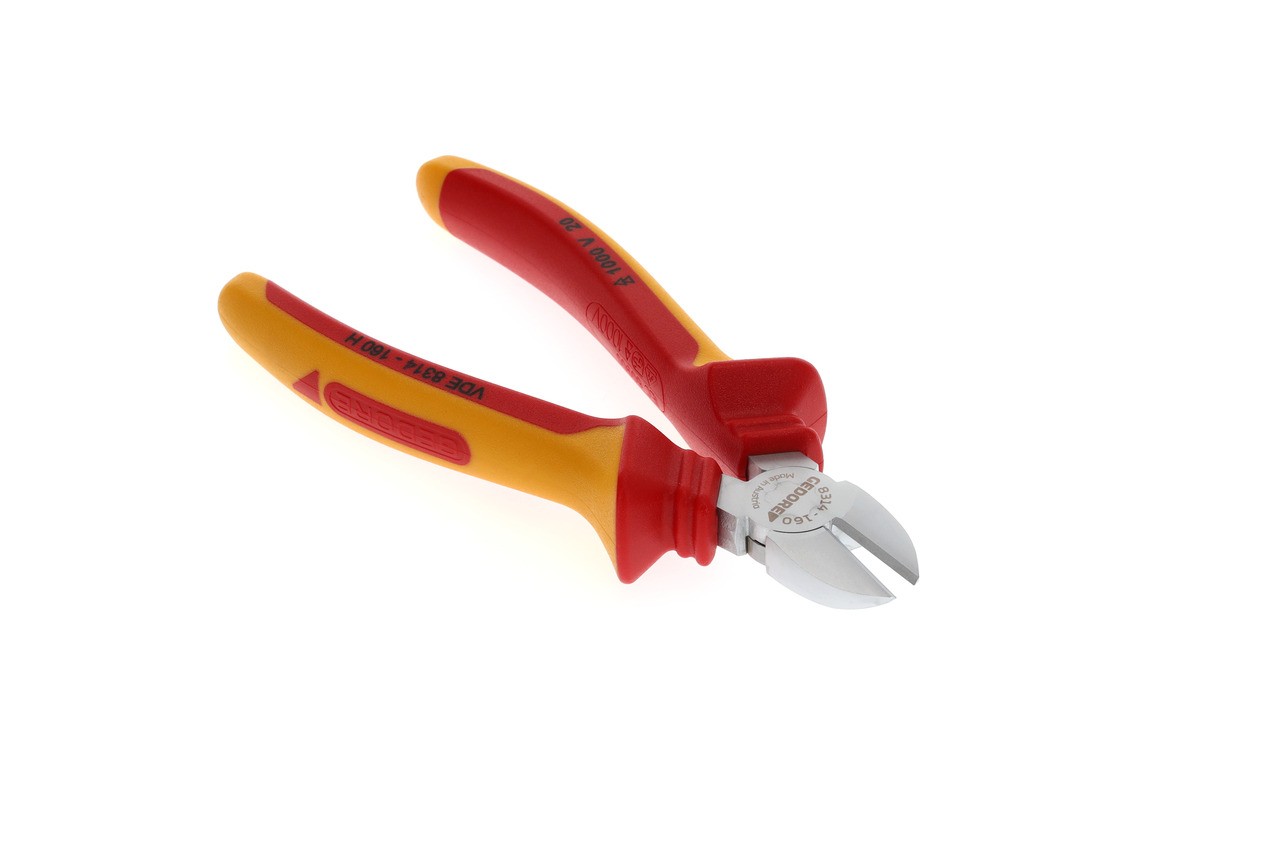 VDE 8314-160 H Cortador lateral VDE con aislamiento de funda 160 mm