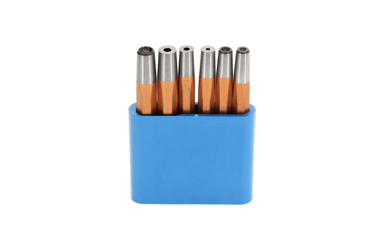 125 B Juego de extractor de remaches y cabezales 6 -te piezas