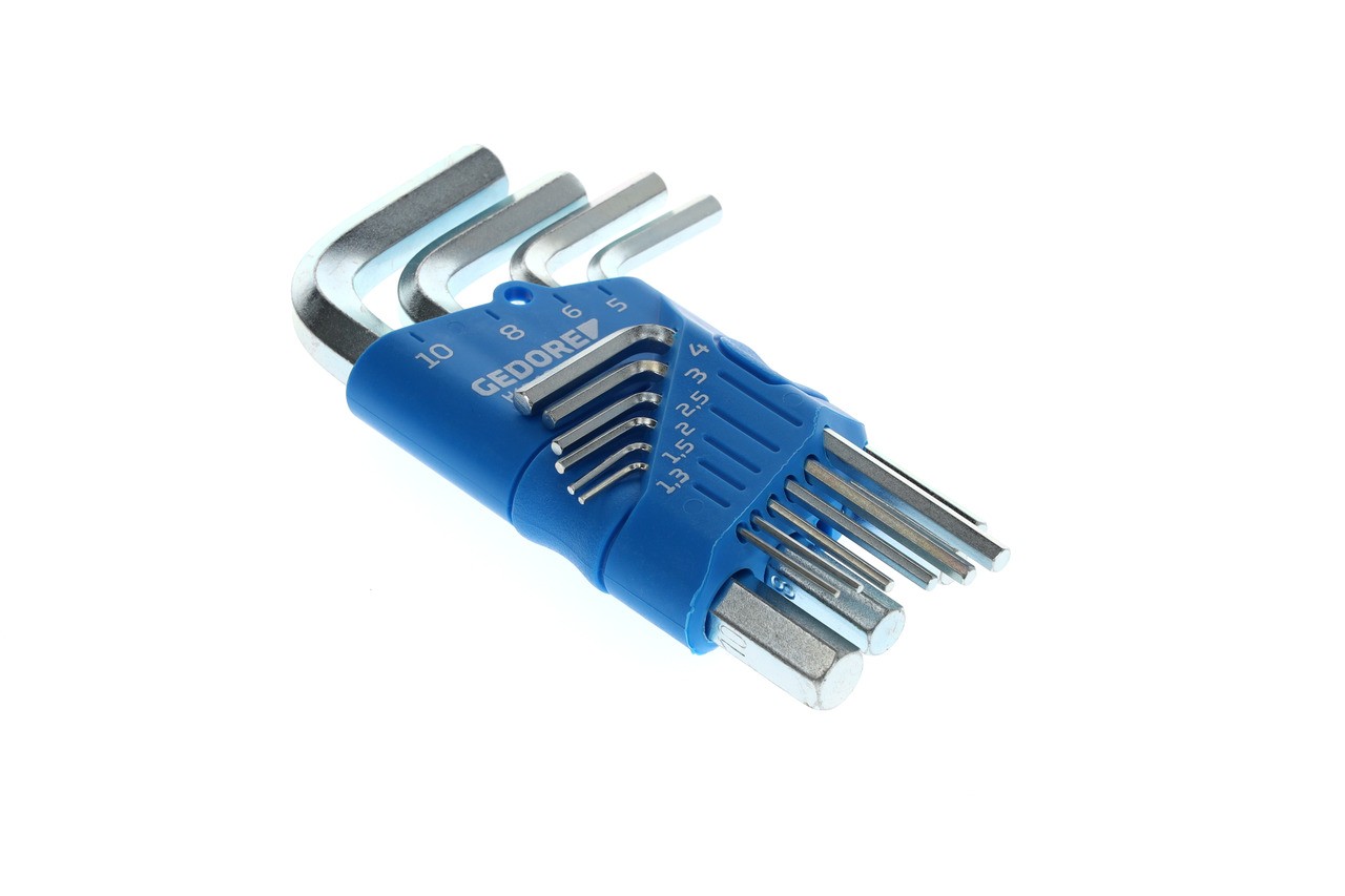 H 42-10 Juego de destornilladores angulares en soporte, 10 piezas 1,3-10 mm