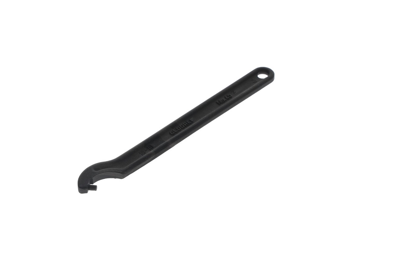 40 Z 16-18 Llave de gancho, DIN 1810 Forma B 16-18 mm