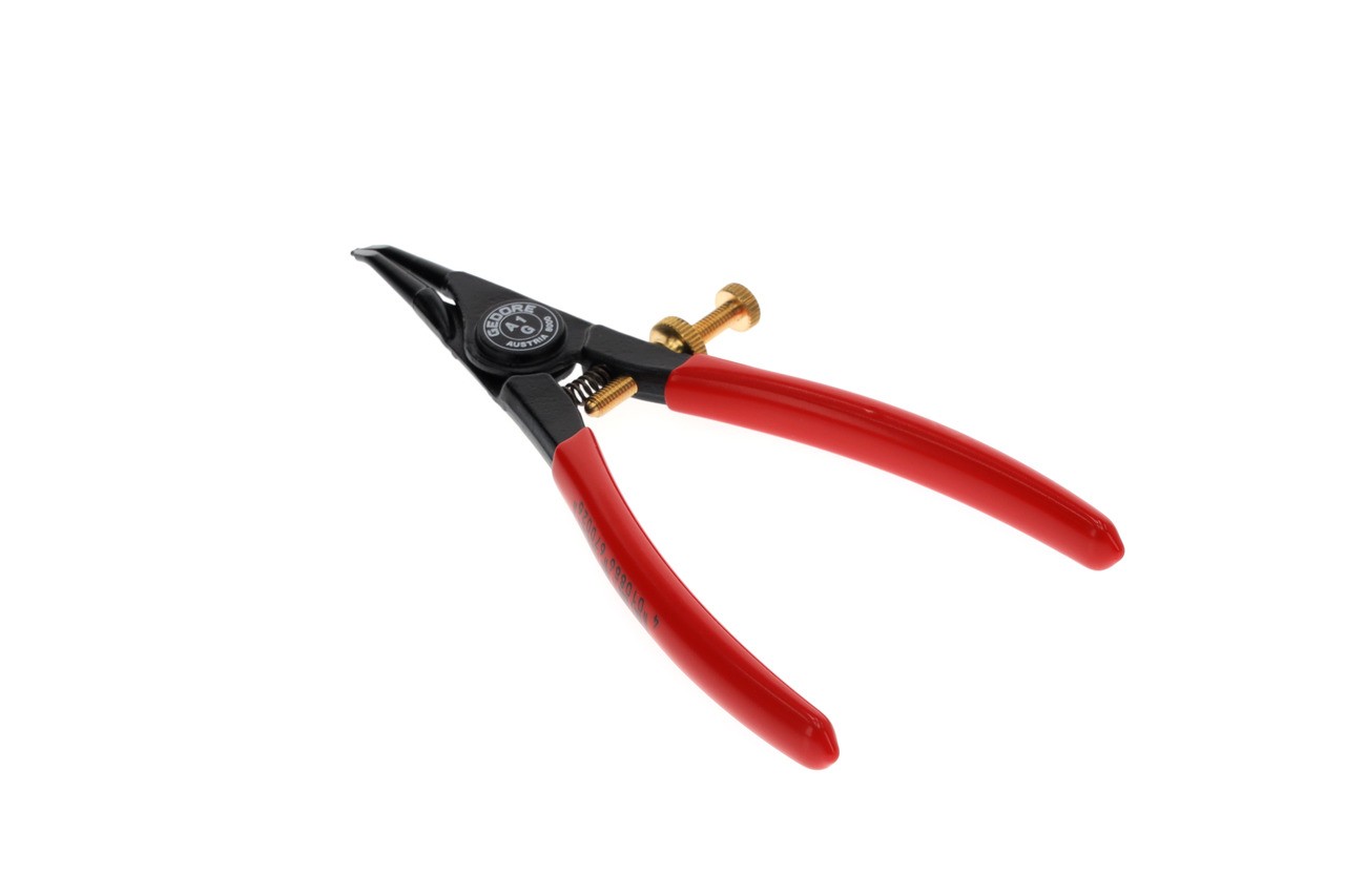 8000 A 1G Alicates de montaje para anillos de seguridad exteriores acodados 4-9mm