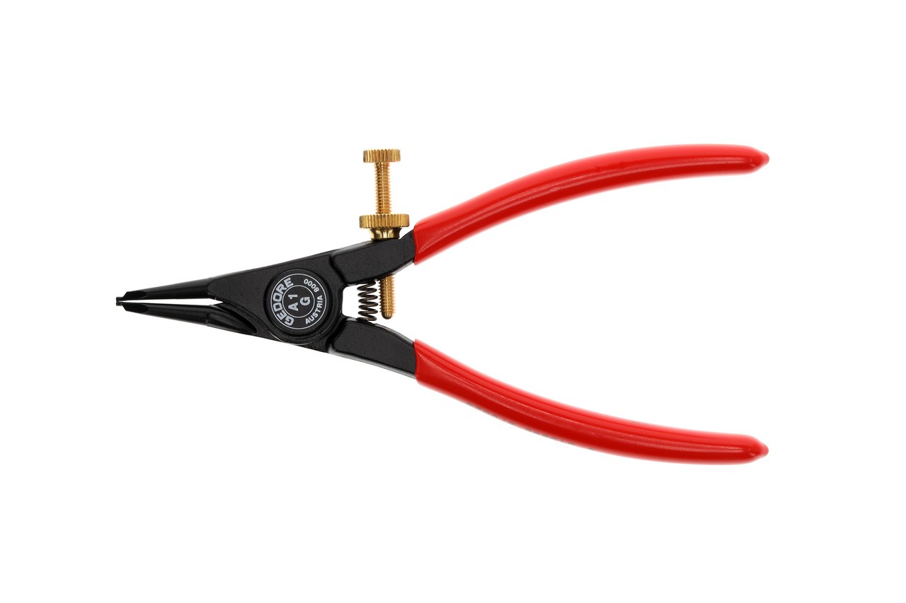 8000 A 1G Alicates de montaje para anillos de seguridad exteriores acodados 4-9mm