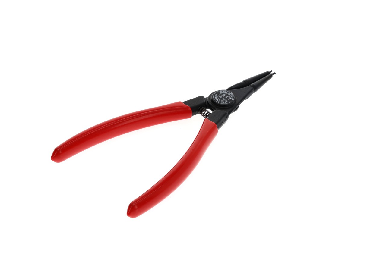 8000 A 1 Alicates de montaje para anillos de seguridad exteriores rectos 10-25mm