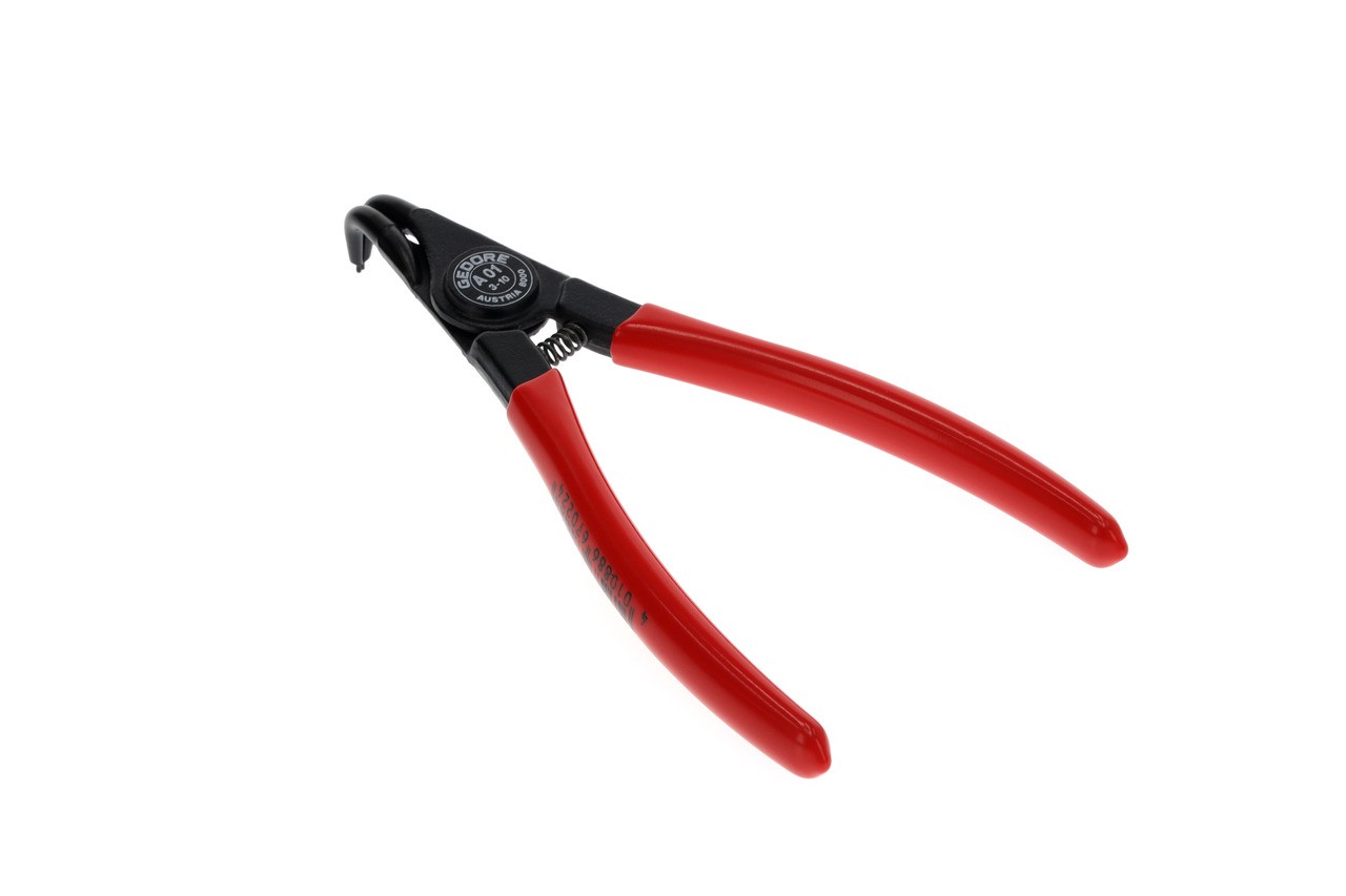 8000 A 01 Alicates de montaje para anillos de seguridad exteriores acodados 3-10mm