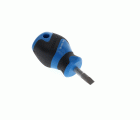 2153 6,5 Destornillador, forma corta, ranura 6,5 mm