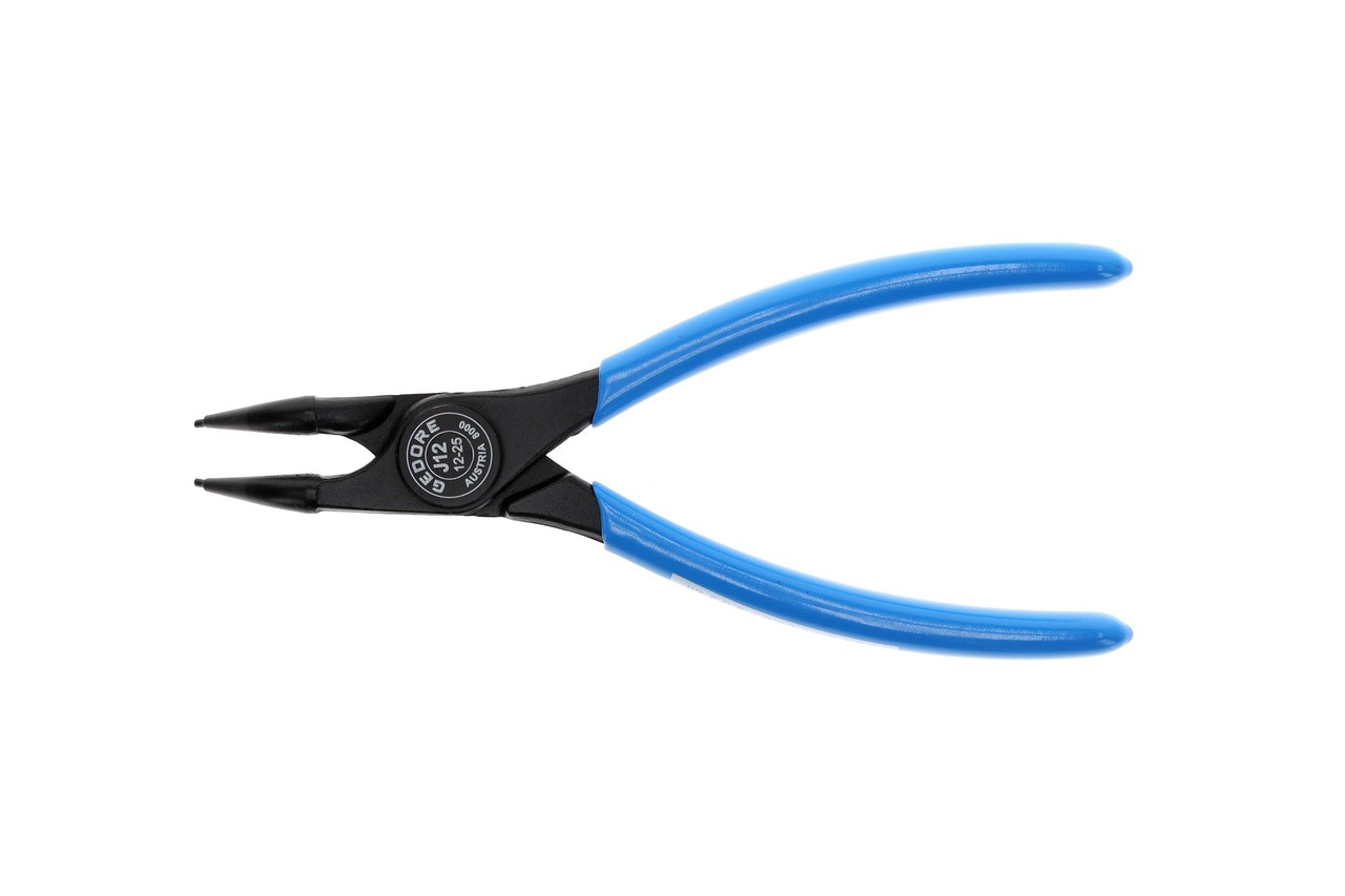 8000 J 12 Alicates de montaje para anillos de seguridad interiores acodados 12-25mm