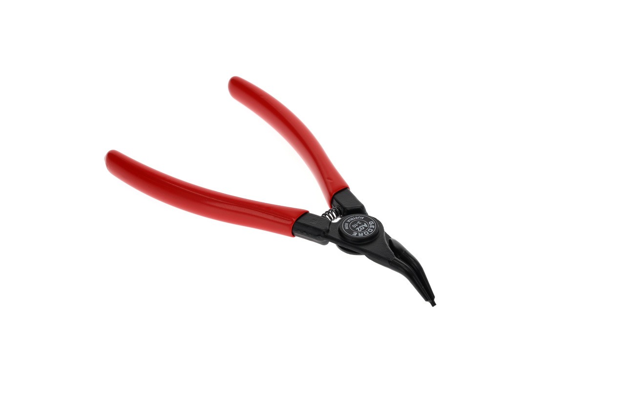 8000 A 02 Alicates de montaje para anillos de seguridad exteriores acodados 3-10mm