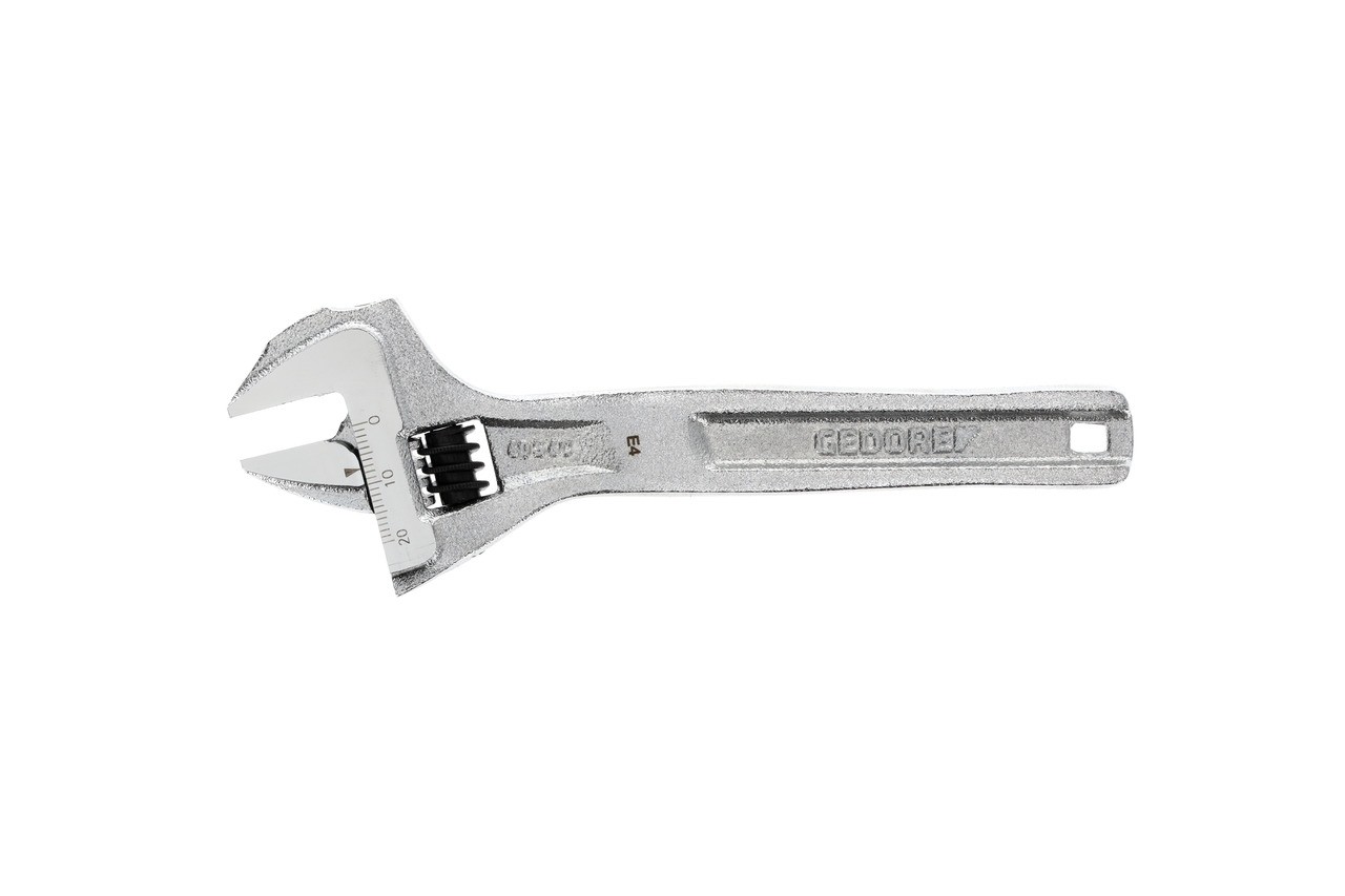 60 S 6 C Llave de boca única 6", ajustable, cromado