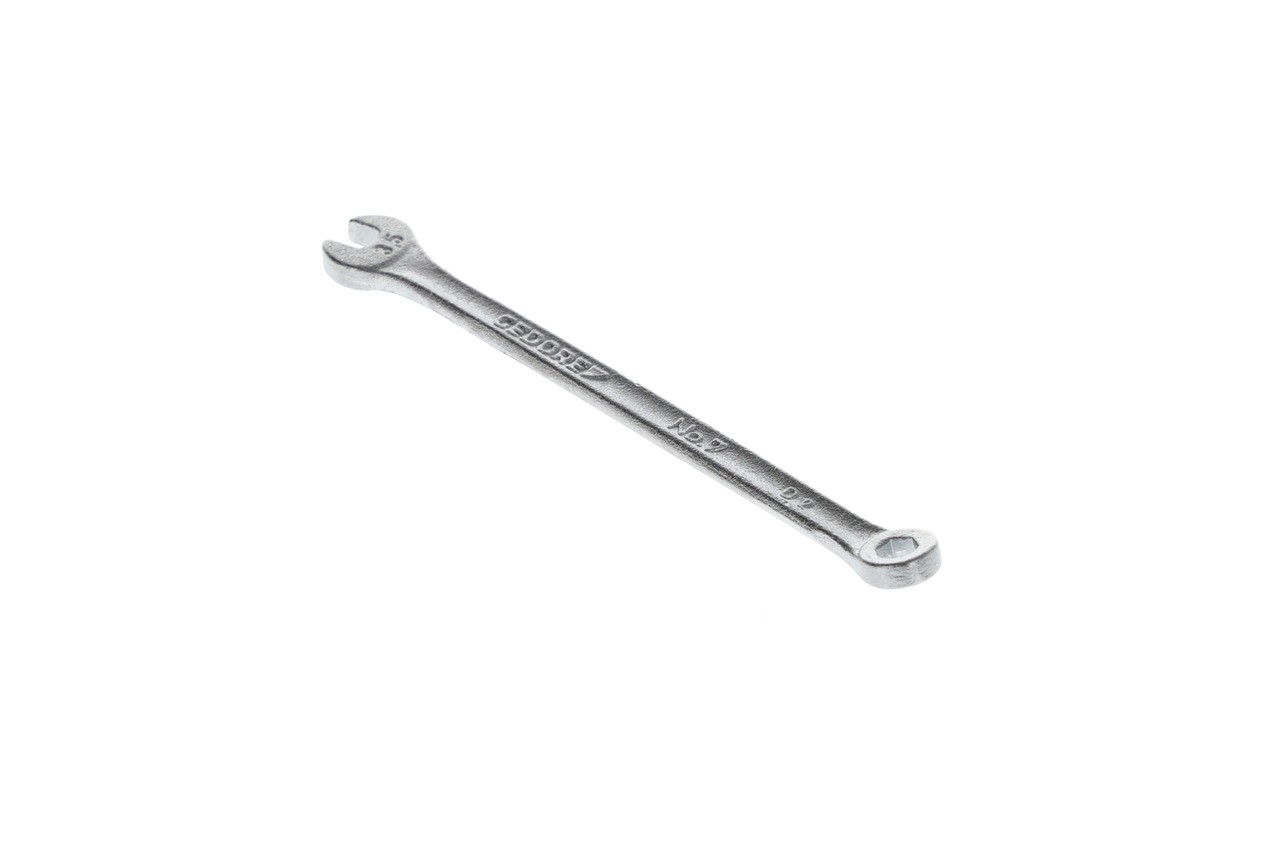 7 3,5 Llave combinada de anillo y boca de 6 caras 3,5 mm