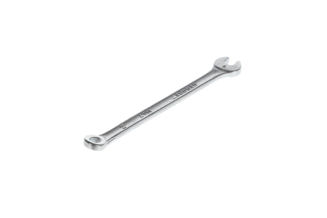 7 4 Llave combinada de anillo y boca de 6 caras 4 mm