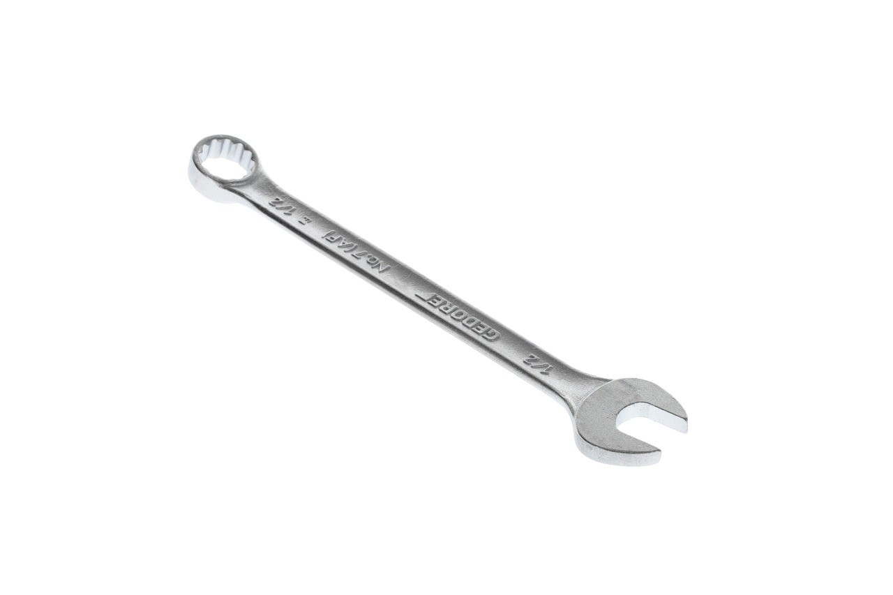 7 1/2AF Llave combinada de anillo y boca, perfil UD 1/2"