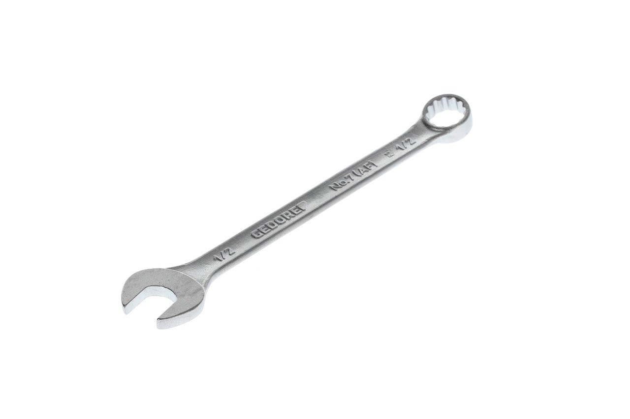 7 1/2AF Llave combinada de anillo y boca, perfil UD 1/2"