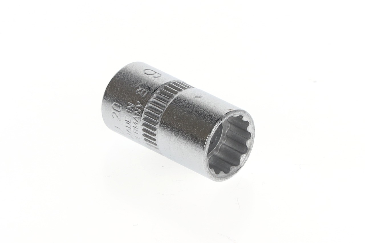 D 20 9 Vaso para llave de vaso 1/4" perfil UD 9 mm