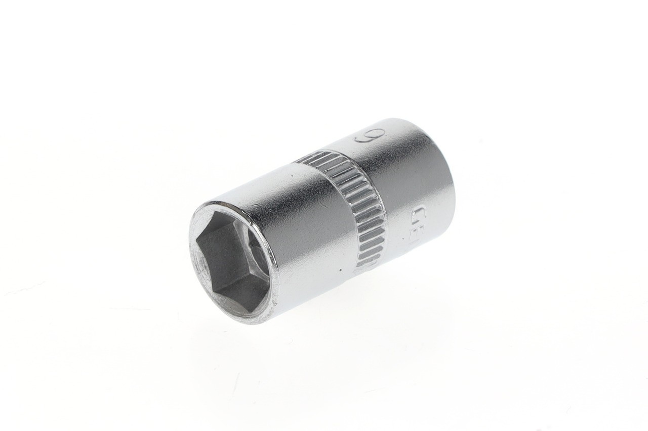 20 9 Vaso para llave de vaso 1/4", hexagonal 9 mm