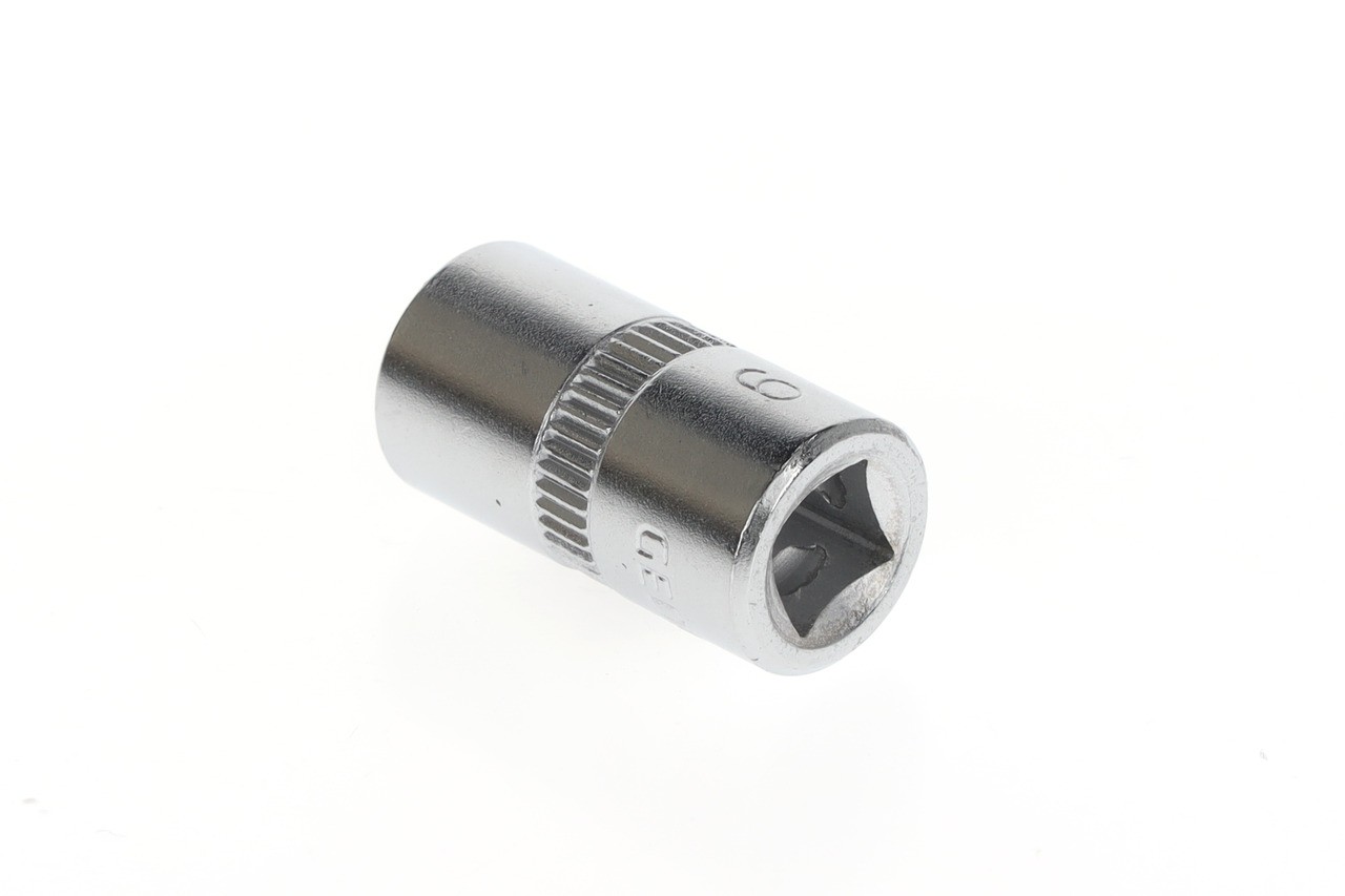 20 9 Vaso para llave de vaso 1/4", hexagonal 9 mm