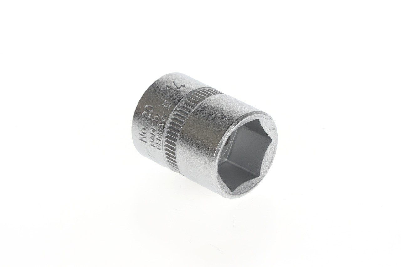 20 14 Vaso para llave de vaso 1/4", hexagonal 14 mm