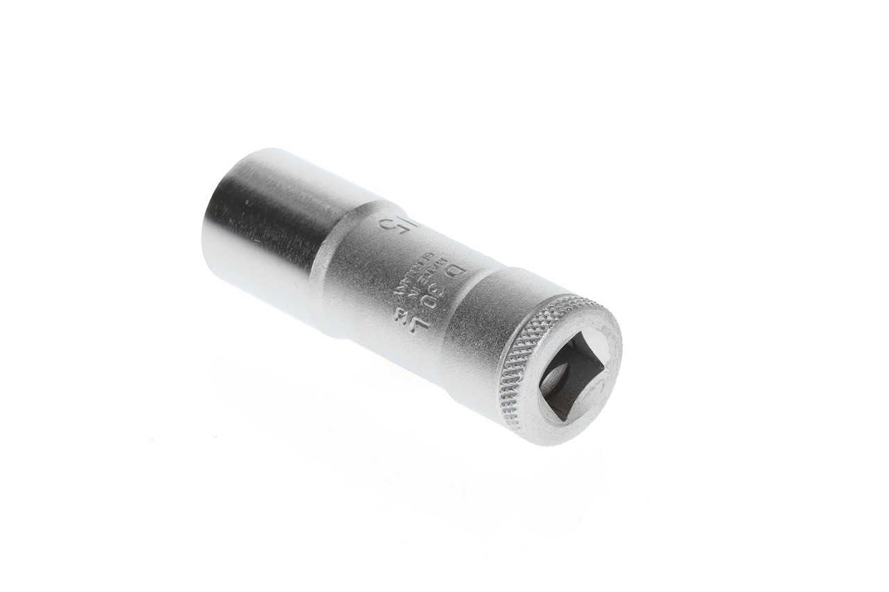 D 30 L 15 Vaso para llave de vaso 3/8" largo perfil UD 15 mm