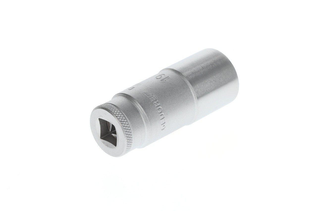 D 30 L 19 Vaso para llave de vaso 3/8" largo perfil UD 19 mm