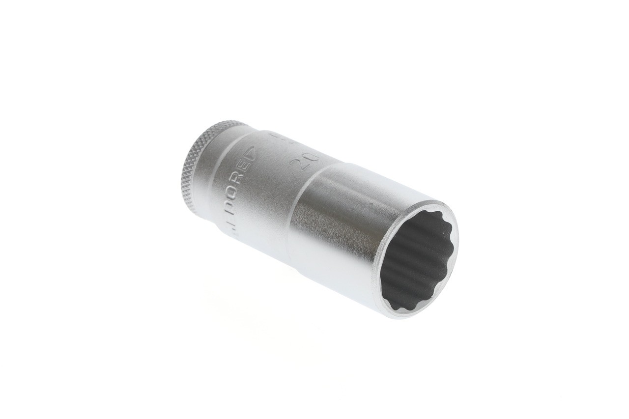 D 30 L 20 Vaso para llave de vaso 3/8" largo perfil UD 20 mm