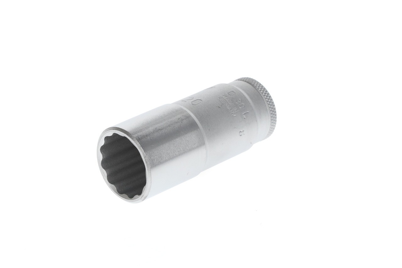 D 30 L 20 Vaso para llave de vaso 3/8" largo perfil UD 20 mm