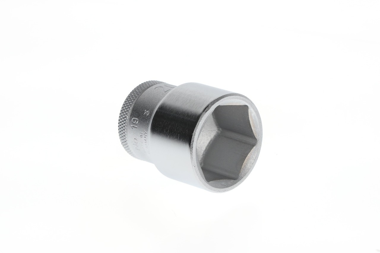 19 26 Vaso para llave de vaso 1/2", hexagonal 26 mm