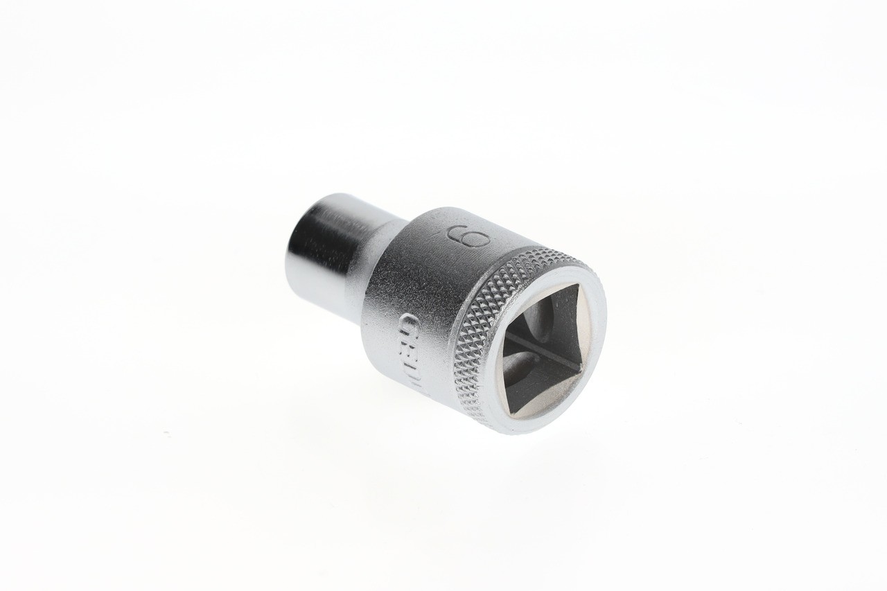 D 19 9 Vaso para llave de vaso 1/2" perfil UD 9 mm
