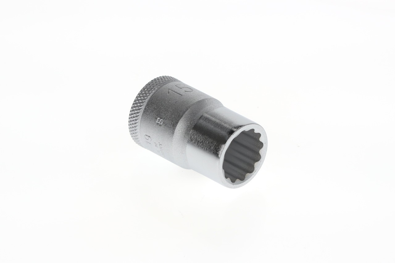 D 19 15 Vaso para llave de vaso 1/2" perfil UD 15 mm