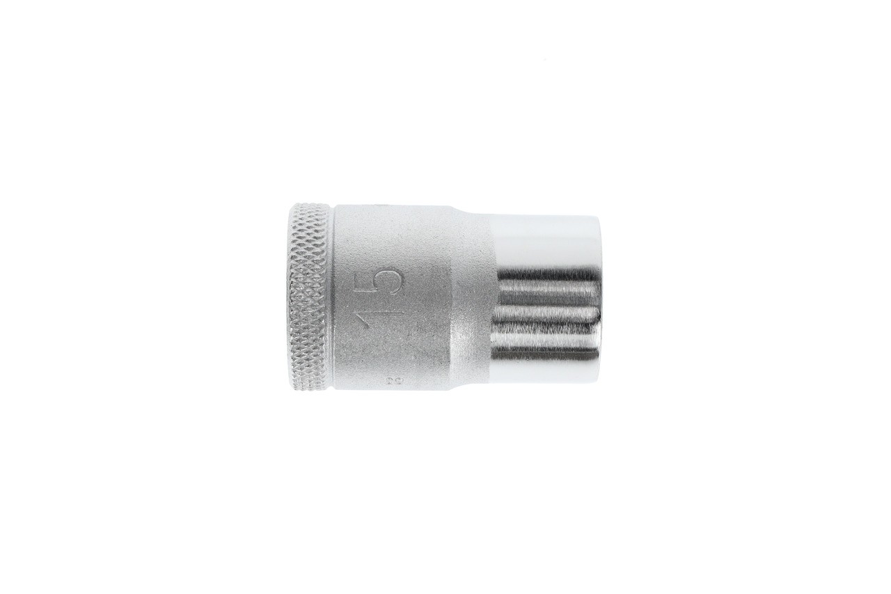 D 19 15 Vaso para llave de vaso 1/2" perfil UD 15 mm