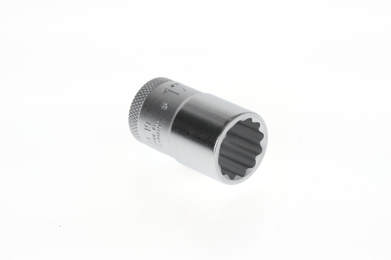 D 19 17 Vaso para llave de vaso 1/2" perfil UD 17 mm