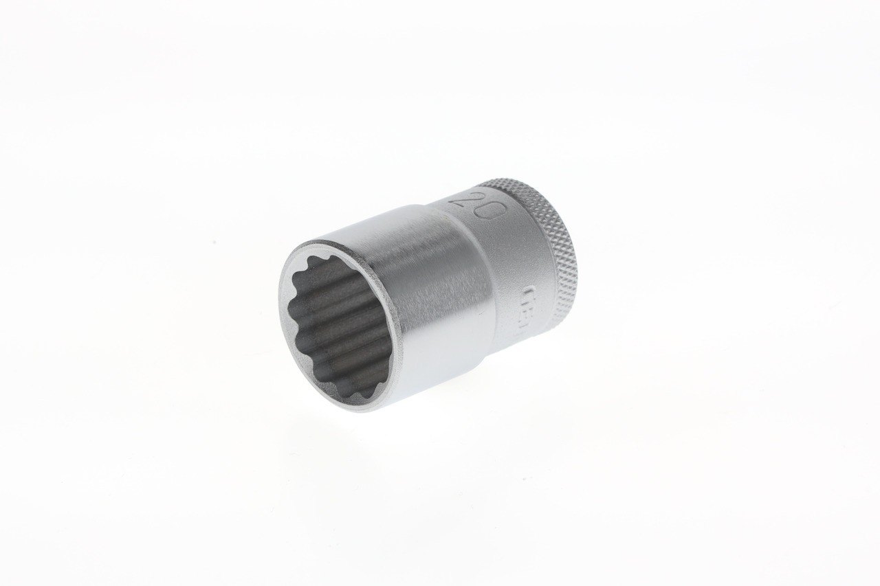 D 19 20 Vaso para llave de vaso 1/2" perfil UD 20 mm