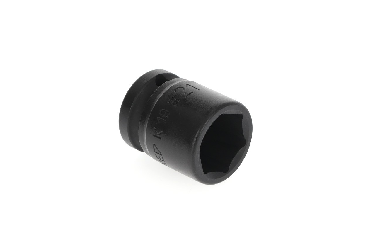 K 19 21 Vaso de impacto 1/2" hexagonal 21 mm