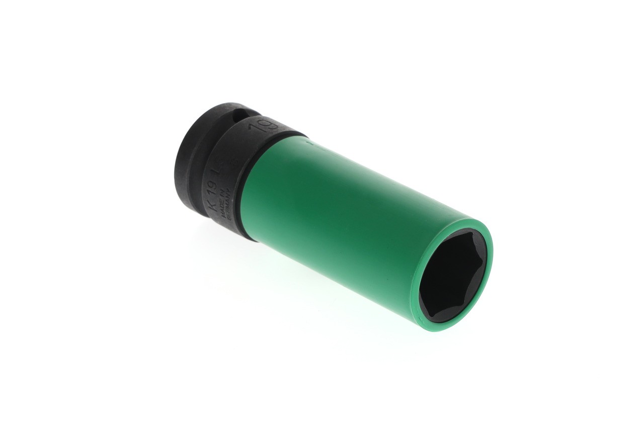 K 19 LS 19 Vaso de impacto 1/2" con funda protectora 19 mm