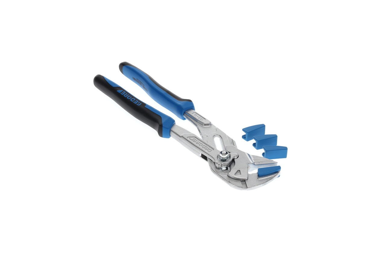 SB 183 10 JC S-002 Juego de llaves de alicates 10" JC con mango 2K y 4 mordazas de protección