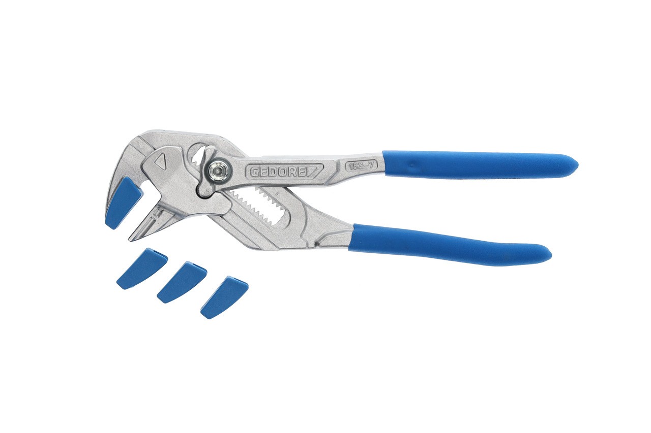 SB 183 7 TC S-001 Juego de llaves de alicates 7" TC con mango sumergido y 4 mordazas de protección