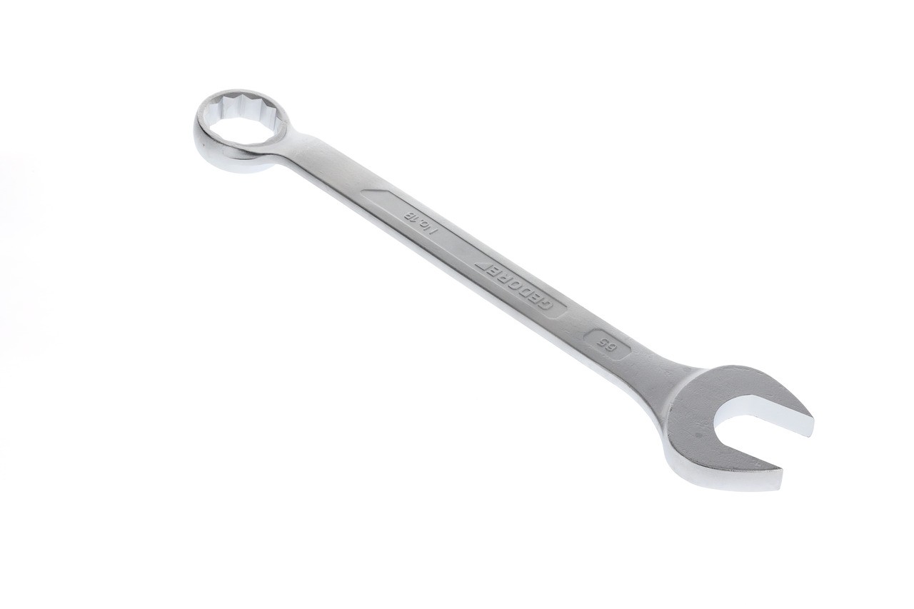 1 B 65 Llave combinada de anillo y boca de 12 caras 65 mm