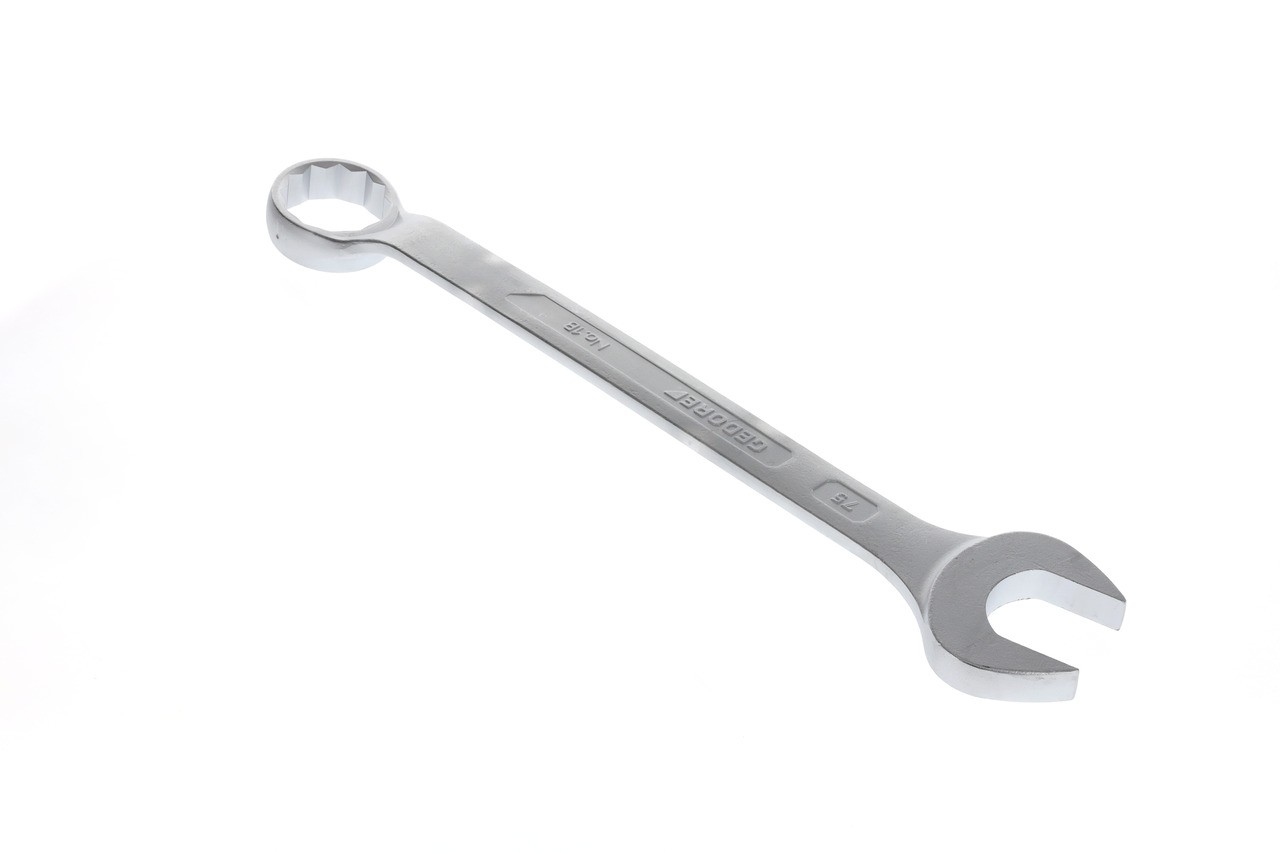 1 B 75 Llave combinada de anillo y boca de 12 caras 75 mm