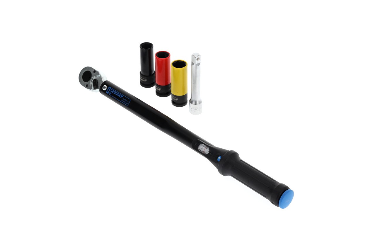 3550-UK-LS4 Llave dinamométrica TORCOFLEX UK Set 1/2" 40-200 Nm