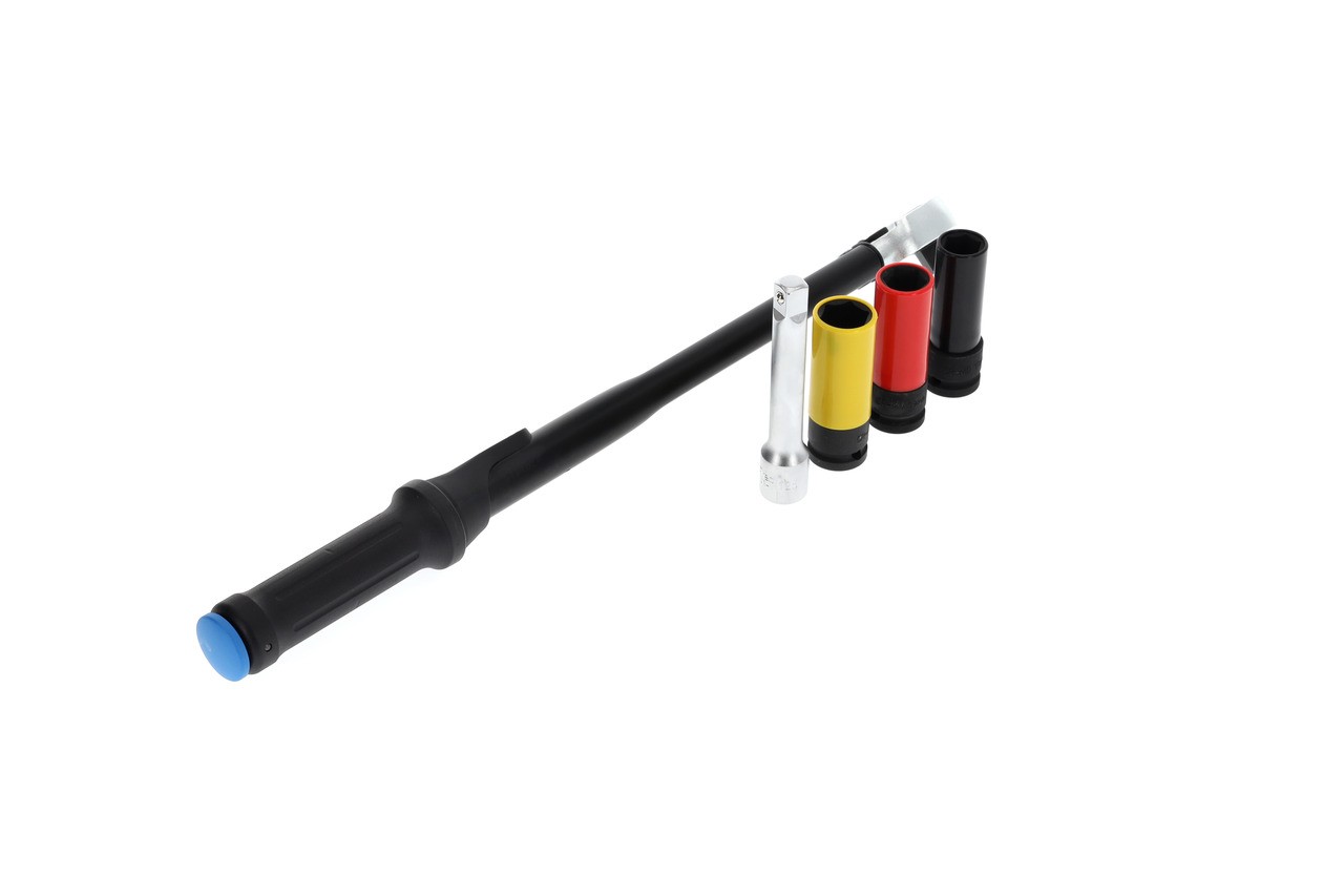 3550-UK-LS4 Llave dinamométrica TORCOFLEX UK Set 1/2" 40-200 Nm