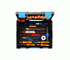 1100-02 Estuche GEDORE L-BOXX 136 con surtido de electricista 36 -te piezas