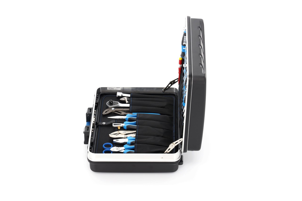 1041-002 Surtido de herramientas en maletín 100 -te piezas